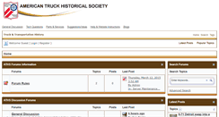 Desktop Screenshot of forumtest.aths.org
